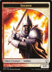 Soldier // Soldier Double-Sided Token [Guilds of Ravnica Guild Kit Tokens] | Jomio and Rueliete's Cards and Comics