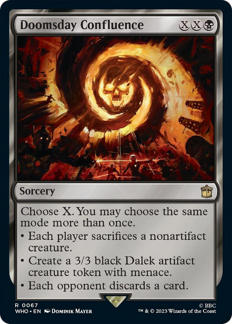 Doomsday Confluence [Doctor Who] | Jomio and Rueliete's Cards and Comics