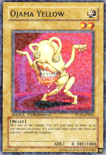 Ojama Yellow [DT01-EN004] Common | Jomio and Rueliete's Cards and Comics