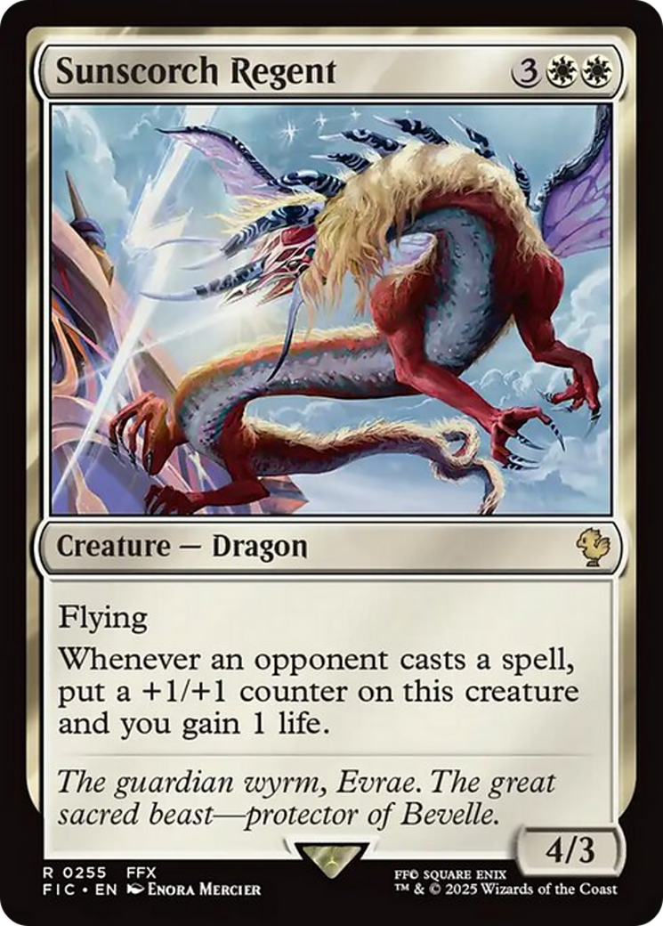Sunscorch Regent [FINAL FANTASY Commander] | Jomio and Rueliete's Cards and Comics