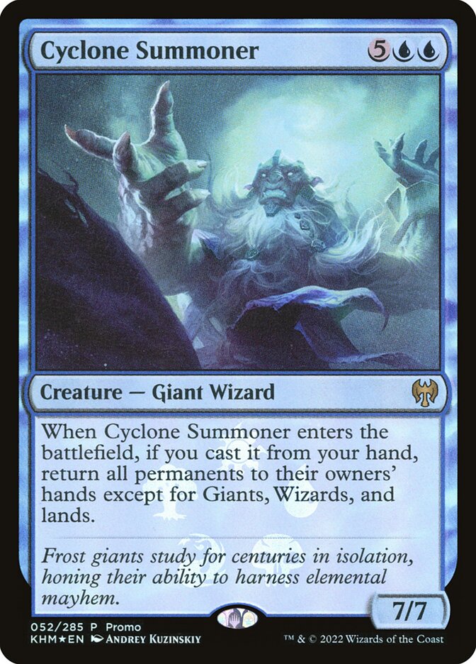 Cyclone Summoner [Resale Promos] | Jomio and Rueliete's Cards and Comics