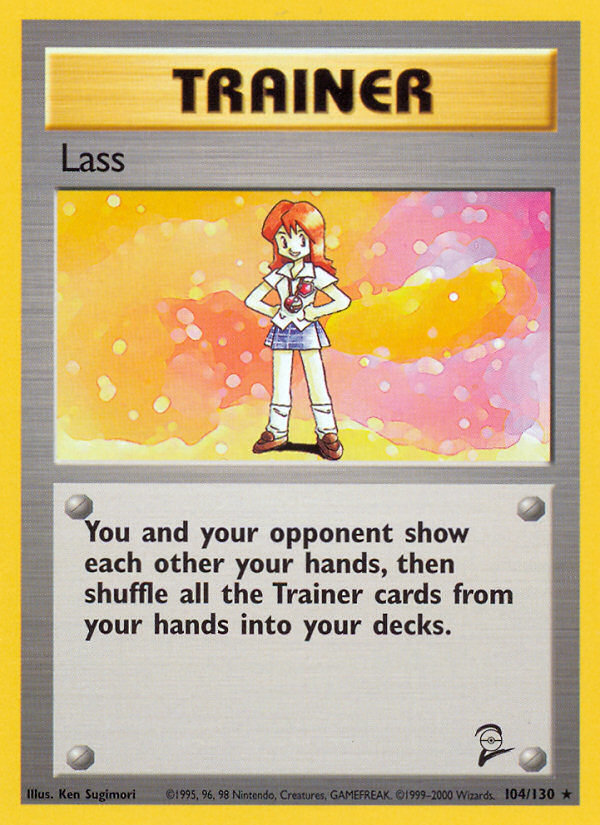 Lass (104/130) [Base Set 2] | Jomio and Rueliete's Cards and Comics