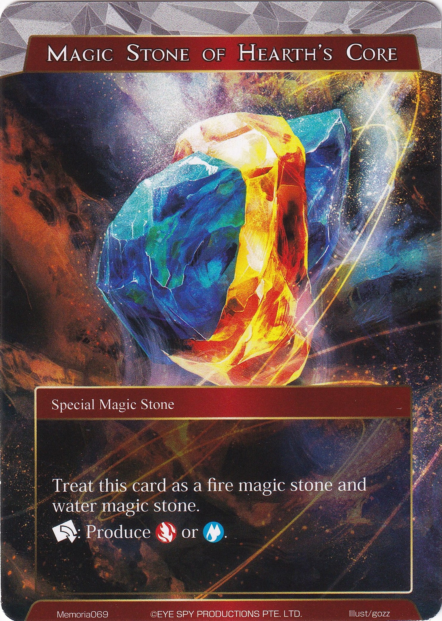 Magic Stone of Hearth's Core (Memoria069) [Alice Origin Memoria Cards] | Jomio and Rueliete's Cards and Comics