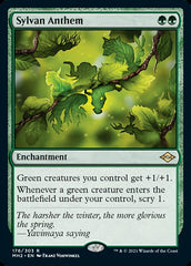 Sylvan Anthem [Modern Horizons 2] | Jomio and Rueliete's Cards and Comics