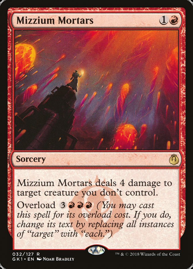 Mizzium Mortars [Guilds of Ravnica Guild Kit] | Jomio and Rueliete's Cards and Comics