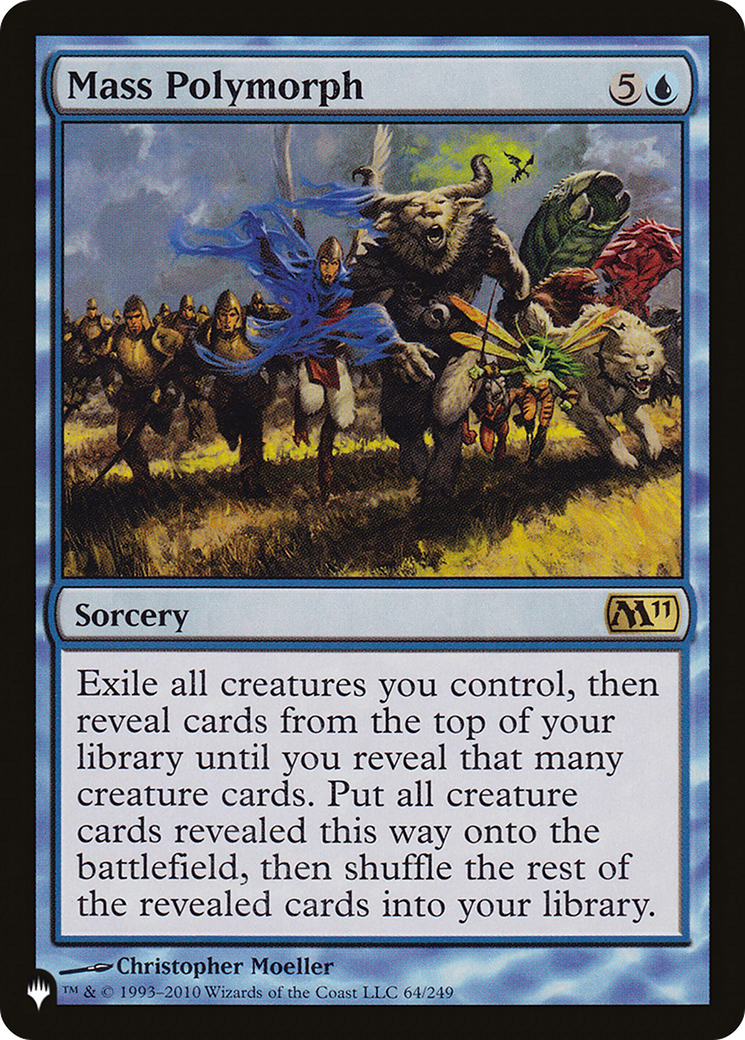 Mass Polymorph [The List] | Jomio and Rueliete's Cards and Comics