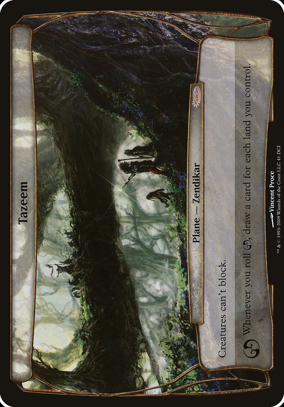 Tazeem (Planes) [Promotional Planes] | Jomio and Rueliete's Cards and Comics
