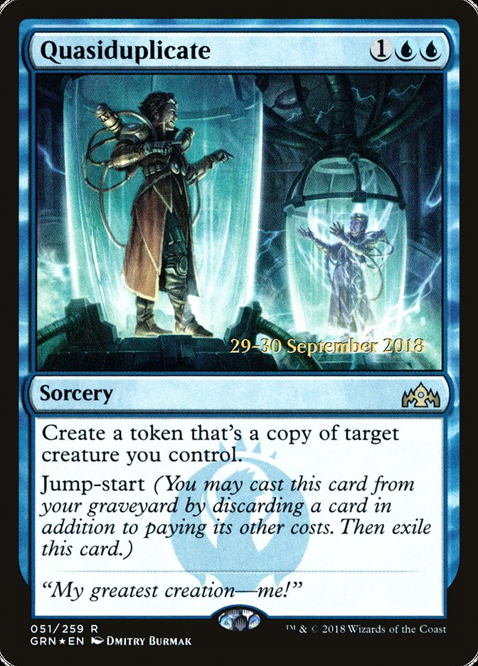 Quasiduplicate [Guilds of Ravnica Prerelease Promos] | Jomio and Rueliete's Cards and Comics
