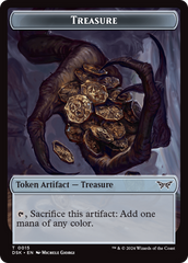 Shard // Treasure Double-Sided Token [Duskmourn: House of Horror Tokens] | Jomio and Rueliete's Cards and Comics