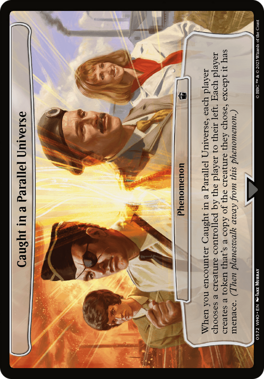 Caught in a Parallel Universe [Doctor Who] | Jomio and Rueliete's Cards and Comics