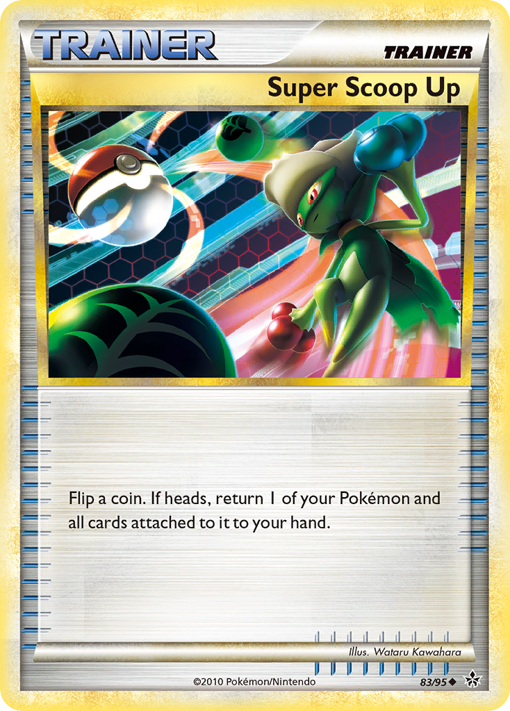Super Scoop Up (83/95) [HeartGold & SoulSilver: Unleashed] | Jomio and Rueliete's Cards and Comics
