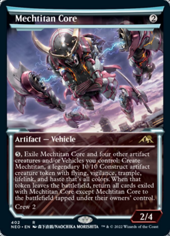 Mechtitan Core (Showcase Soft Glow) [Kamigawa: Neon Dynasty] | Jomio and Rueliete's Cards and Comics