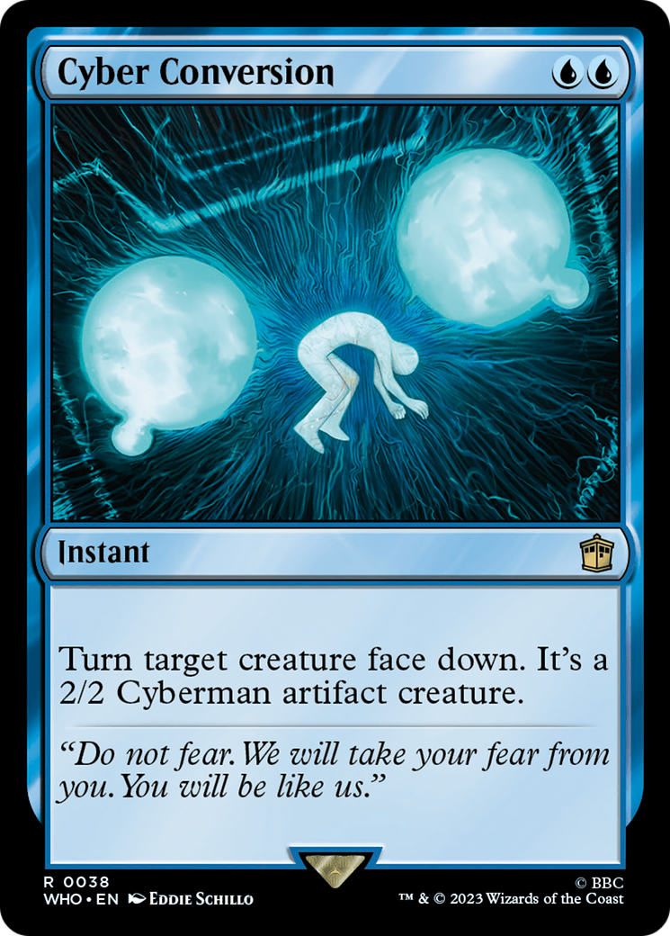 Cyber Conversion [Doctor Who] | Jomio and Rueliete's Cards and Comics