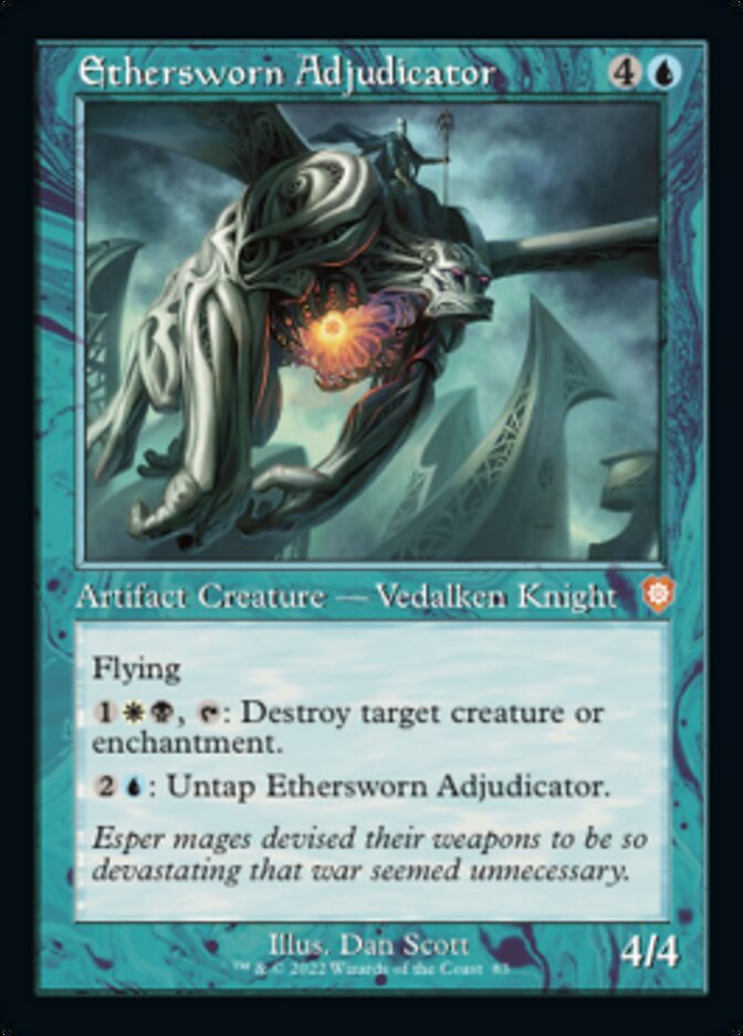 Ethersworn Adjudicator (Retro) [The Brothers' War Commander] | Jomio and Rueliete's Cards and Comics
