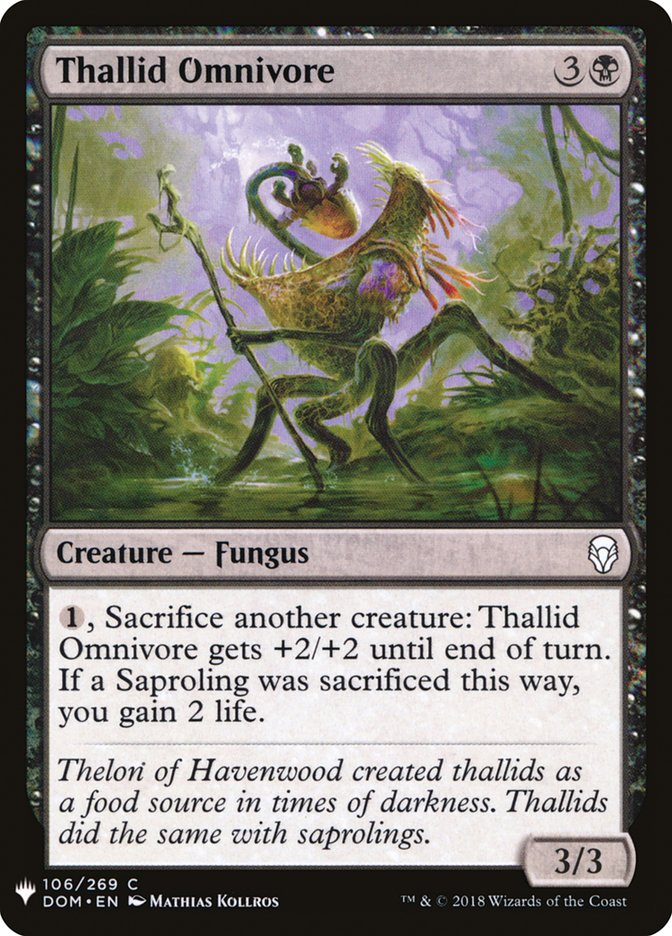 Thallid Omnivore [Mystery Booster] | Jomio and Rueliete's Cards and Comics