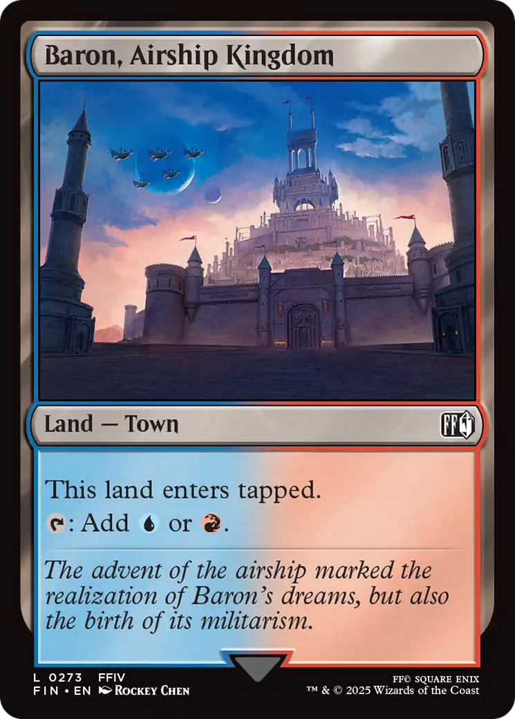 Baron, Airship Kingdom [FINAL FANTASY] | Jomio and Rueliete's Cards and Comics