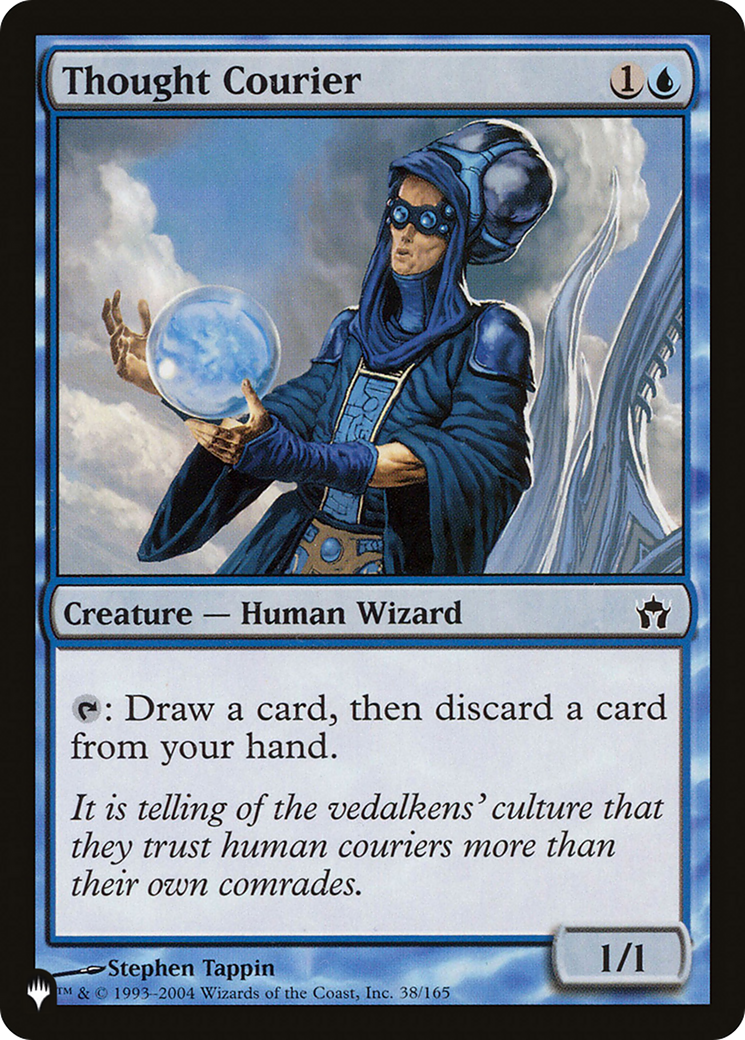 Thought Courier [The List] | Jomio and Rueliete's Cards and Comics