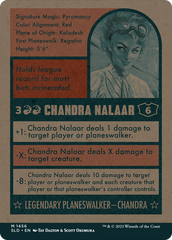 Chandra Nalaar [Secret Lair Drop Series] | Jomio and Rueliete's Cards and Comics