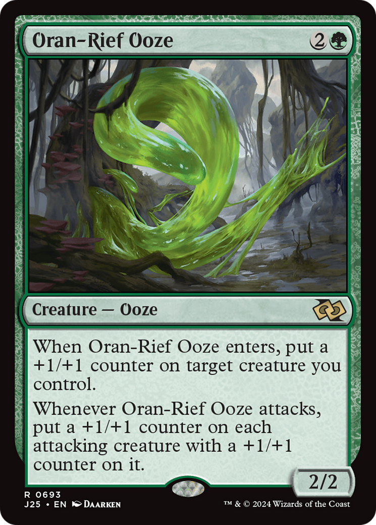 Oran-Rief Ooze [Foundations Jumpstart] | Jomio and Rueliete's Cards and Comics