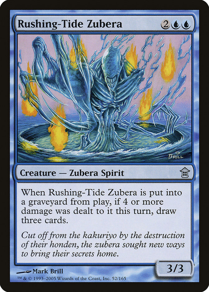 Rushing-Tide Zubera [Saviors of Kamigawa] | Jomio and Rueliete's Cards and Comics
