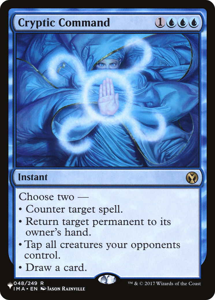 Cryptic Command (IMA) [The List] | Jomio and Rueliete's Cards and Comics