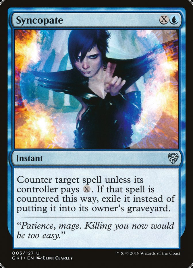 Syncopate [Guilds of Ravnica Guild Kit] | Jomio and Rueliete's Cards and Comics