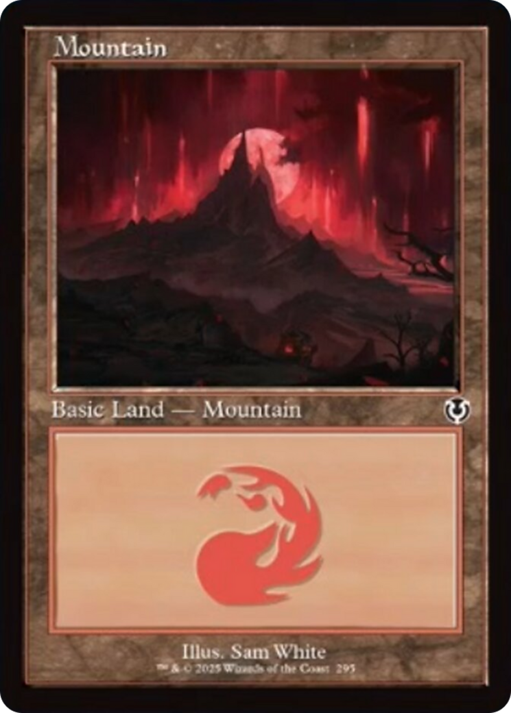 Mountain (295) (Retro Frame) [Innistrad Remastered] | Jomio and Rueliete's Cards and Comics
