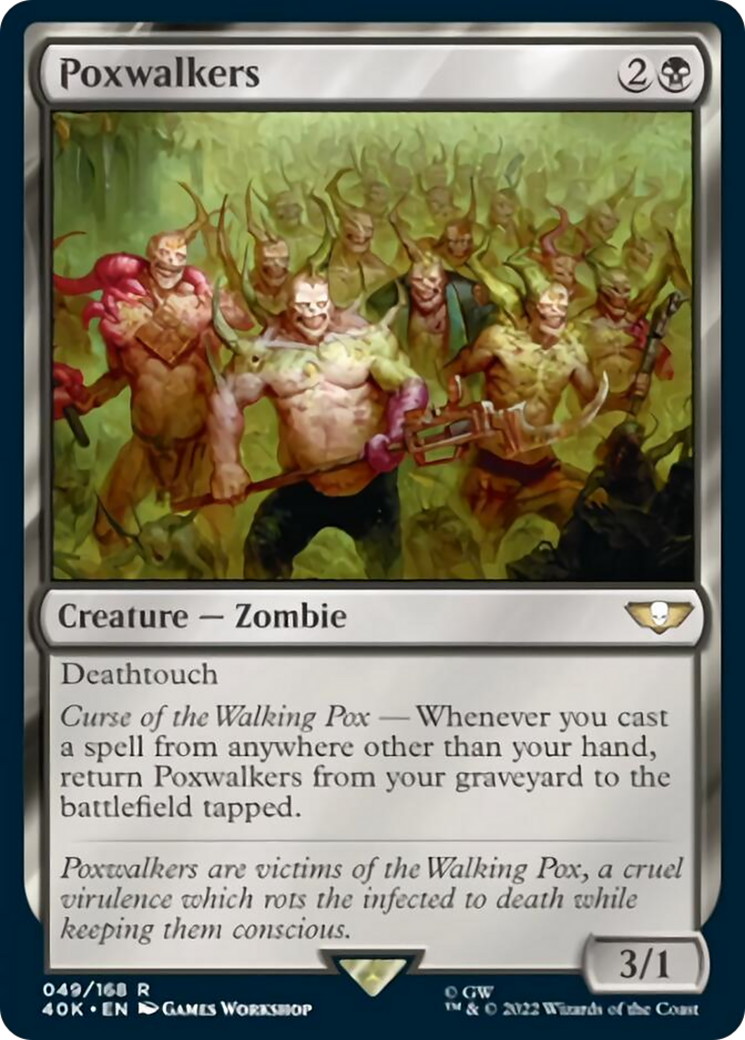 Poxwalkers [Warhammer 40,000] | Jomio and Rueliete's Cards and Comics