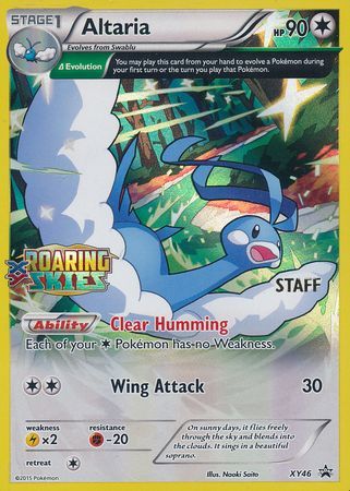 Altaria (XY46) (Staff) [XY: Black Star Promos] | Jomio and Rueliete's Cards and Comics