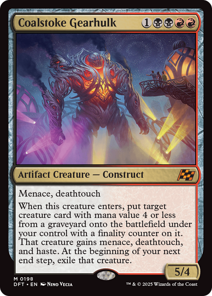 Coalstoke Gearhulk [Aetherdrift] | Jomio and Rueliete's Cards and Comics
