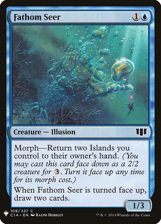 Fathom Seer [Mystery Booster] | Jomio and Rueliete's Cards and Comics