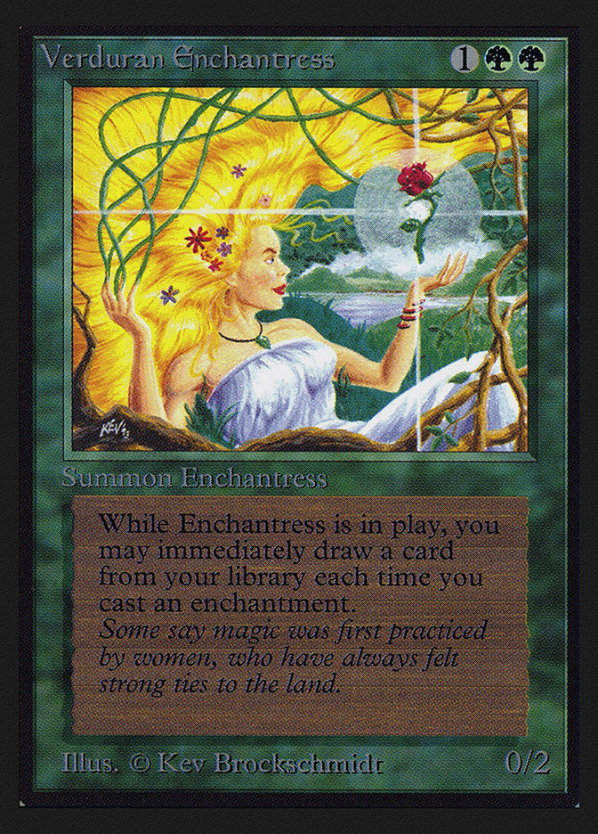 Verduran Enchantress [Collectors' Edition] | Jomio and Rueliete's Cards and Comics