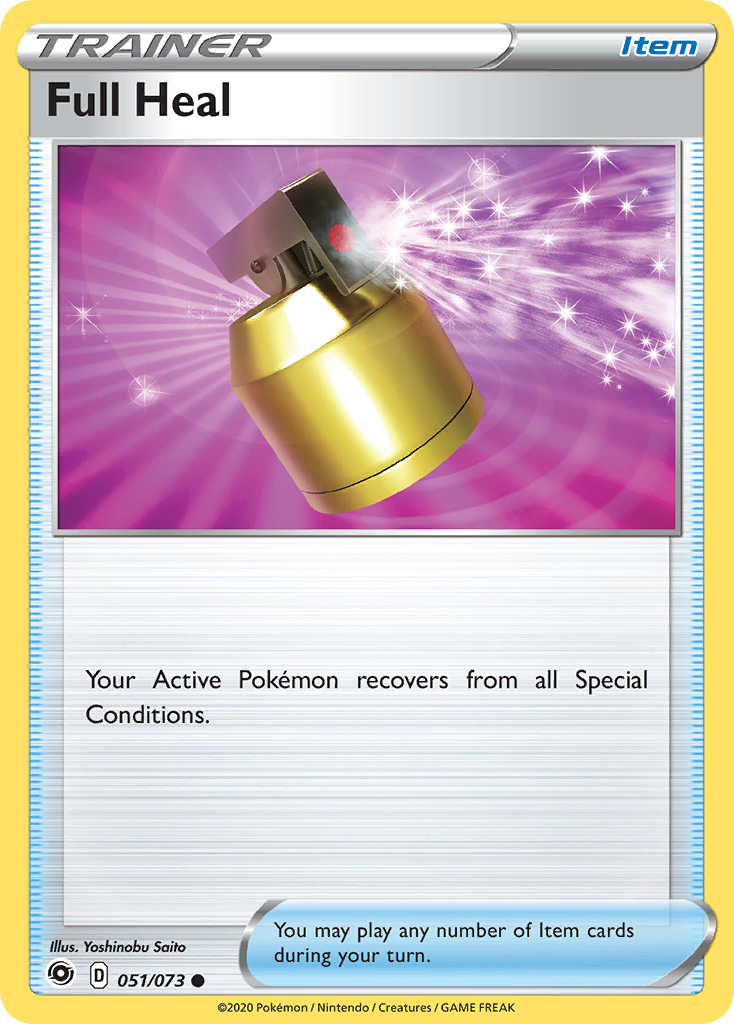 Full Heal (051/073) [Sword & Shield: Champion's Path] | Jomio and Rueliete's Cards and Comics