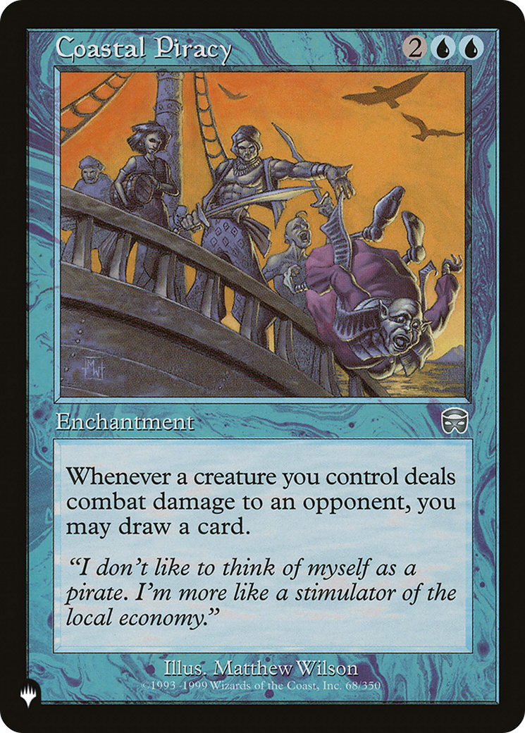 Coastal Piracy [The List] | Jomio and Rueliete's Cards and Comics
