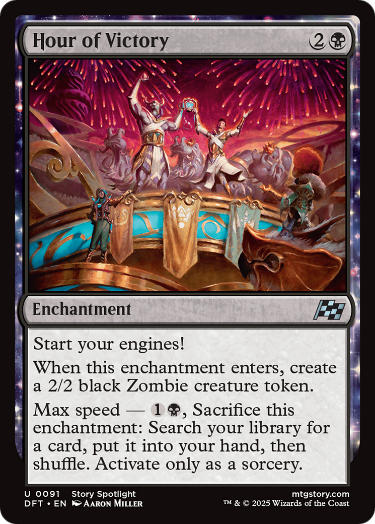 Hour of Victory [Aetherdrift] | Jomio and Rueliete's Cards and Comics