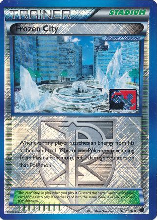 Frozen City (100/116) (Team Plasma League Promo) [Black & White: Plasma Freeze] | Jomio and Rueliete's Cards and Comics