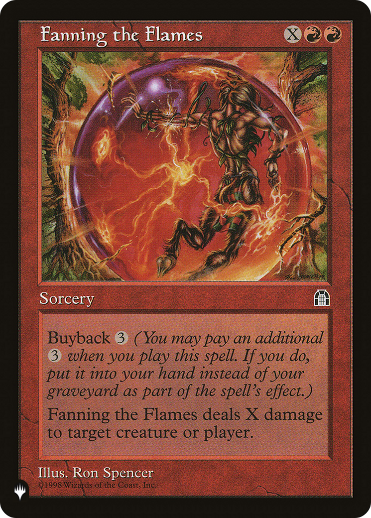 Fanning the Flames [The List] | Jomio and Rueliete's Cards and Comics