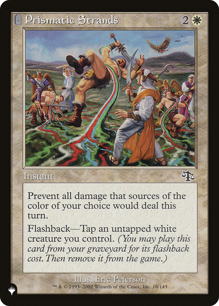 Prismatic Strands [The List] | Jomio and Rueliete's Cards and Comics