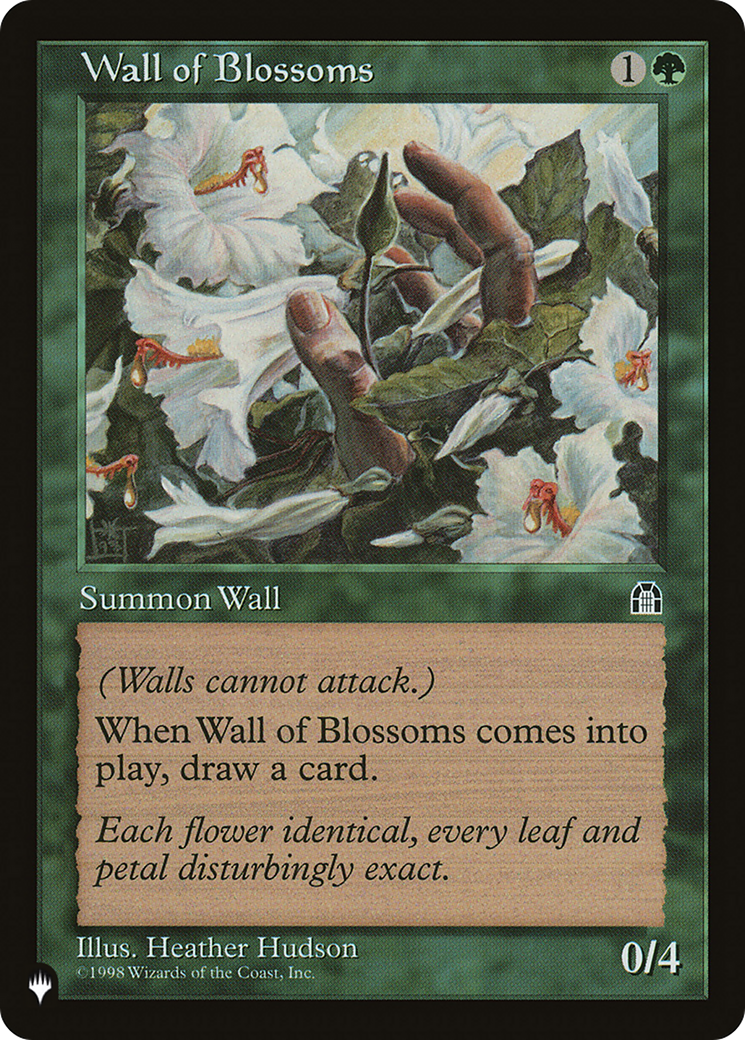 Wall of Blossoms [The List] | Jomio and Rueliete's Cards and Comics