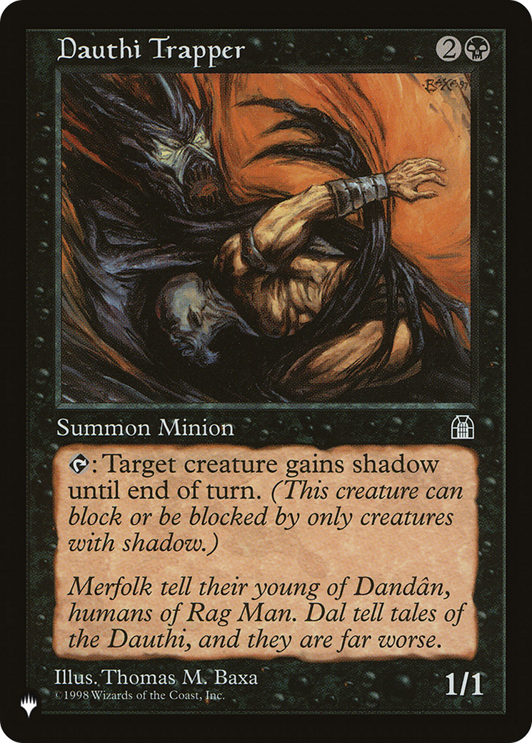 Dauthi Trapper [The List] | Jomio and Rueliete's Cards and Comics