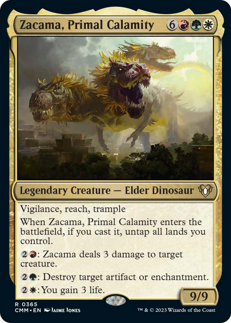 Zacama, Primal Calamity [Commander Masters] | Jomio and Rueliete's Cards and Comics