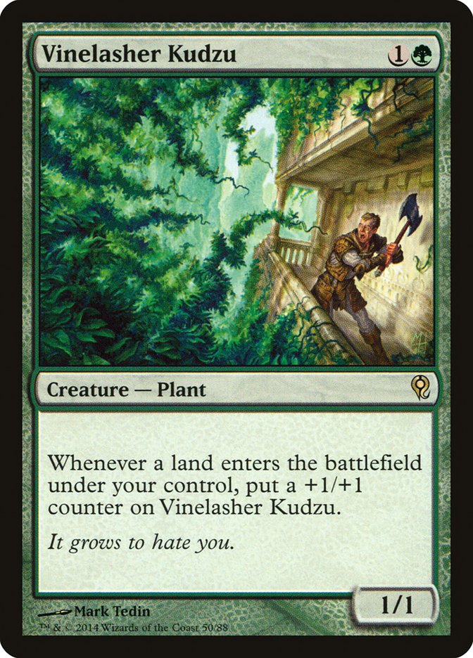 Vinelasher Kudzu [Duel Decks: Jace vs. Vraska] | Jomio and Rueliete's Cards and Comics