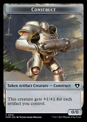 Servo // Construct (0041) Double-Sided Token [Commander Masters Tokens] | Jomio and Rueliete's Cards and Comics
