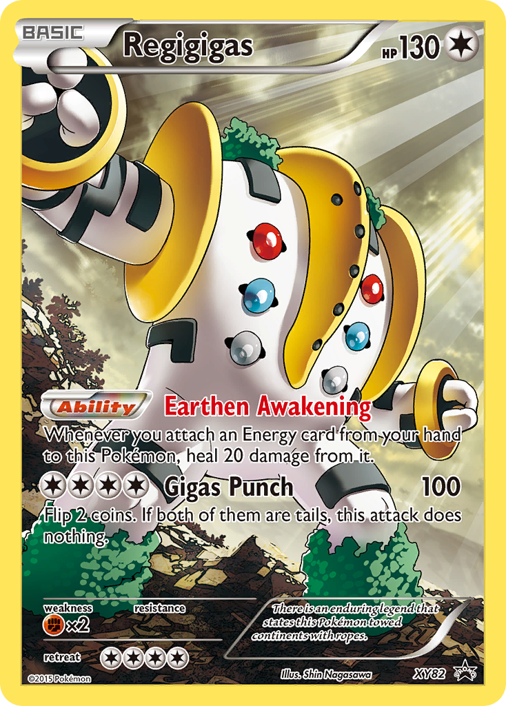 Regigigas (XY82) [XY: Black Star Promos] | Jomio and Rueliete's Cards and Comics