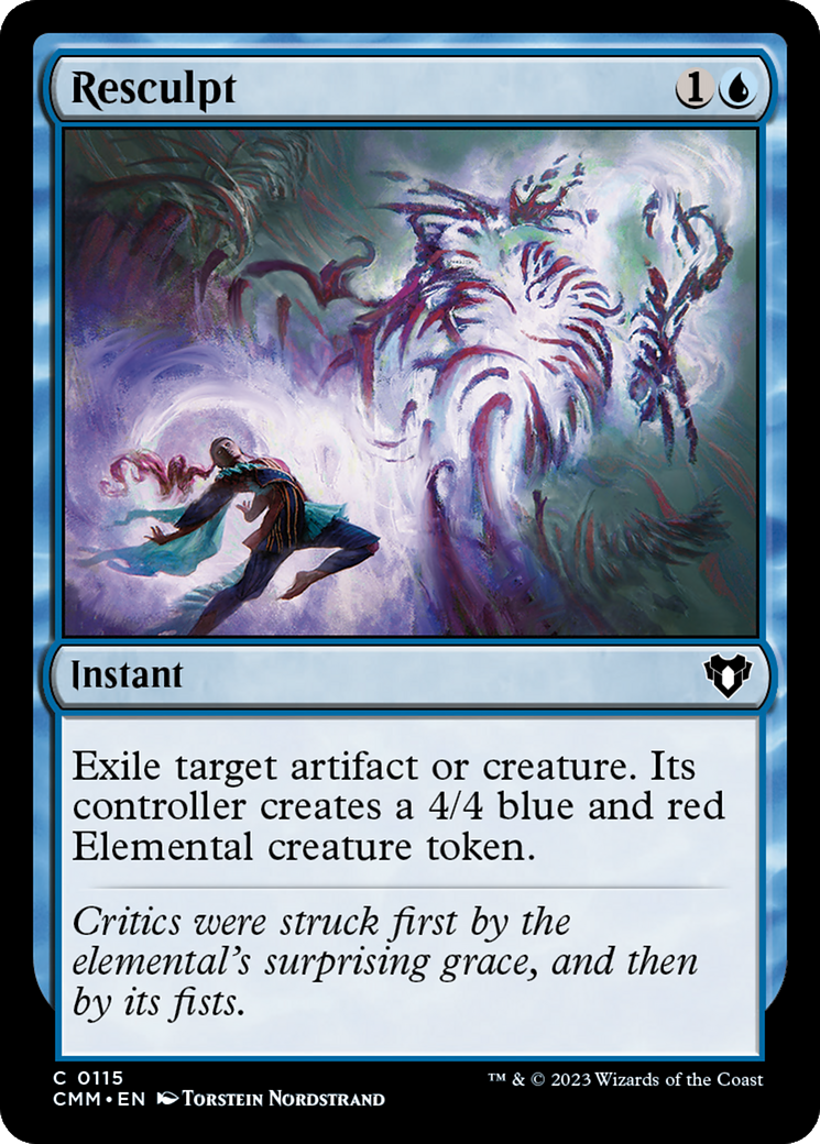 Resculpt [Commander Masters] | Jomio and Rueliete's Cards and Comics