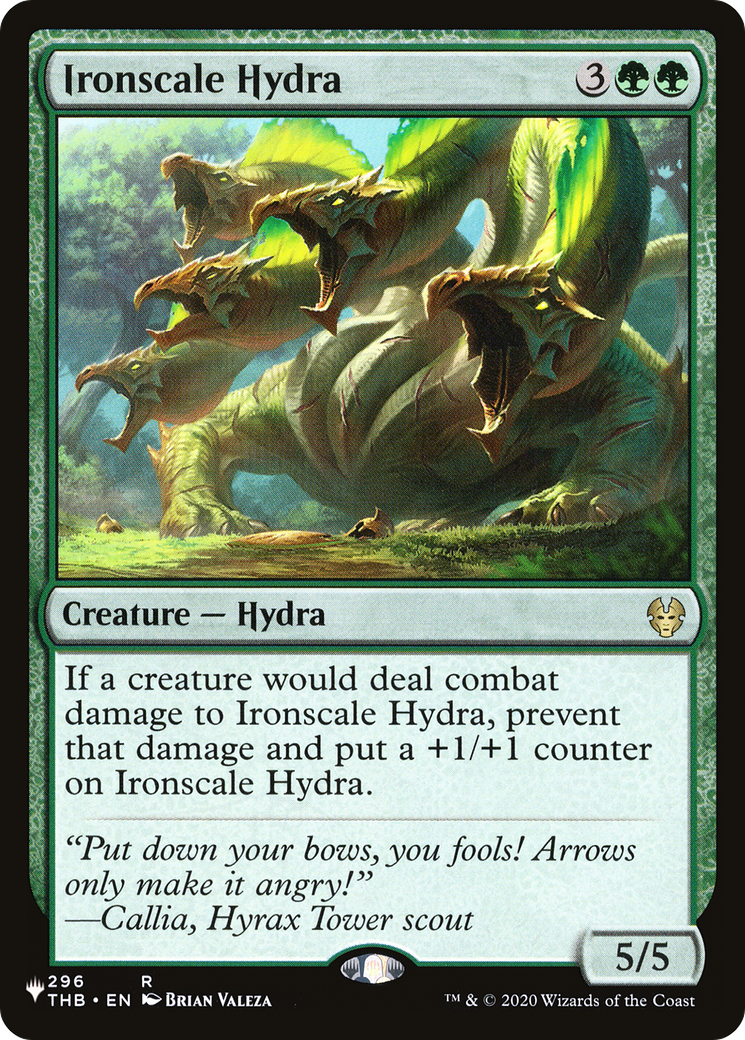 Ironscale Hydra [The List] | Jomio and Rueliete's Cards and Comics