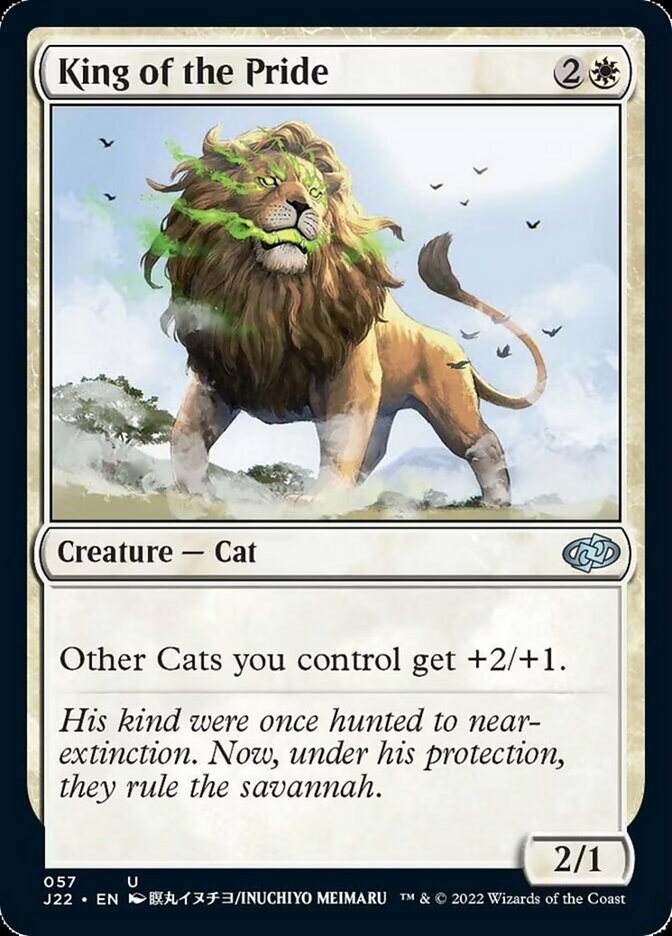 King of the Pride [Jumpstart 2022] | Jomio and Rueliete's Cards and Comics