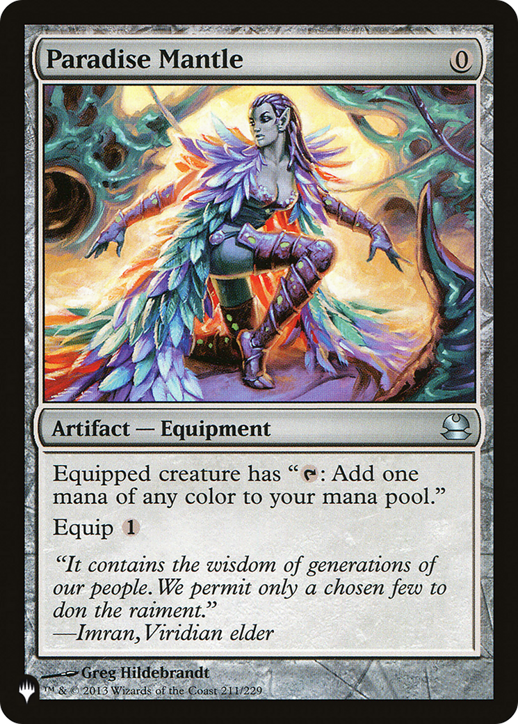 Paradise Mantle [The List] | Jomio and Rueliete's Cards and Comics