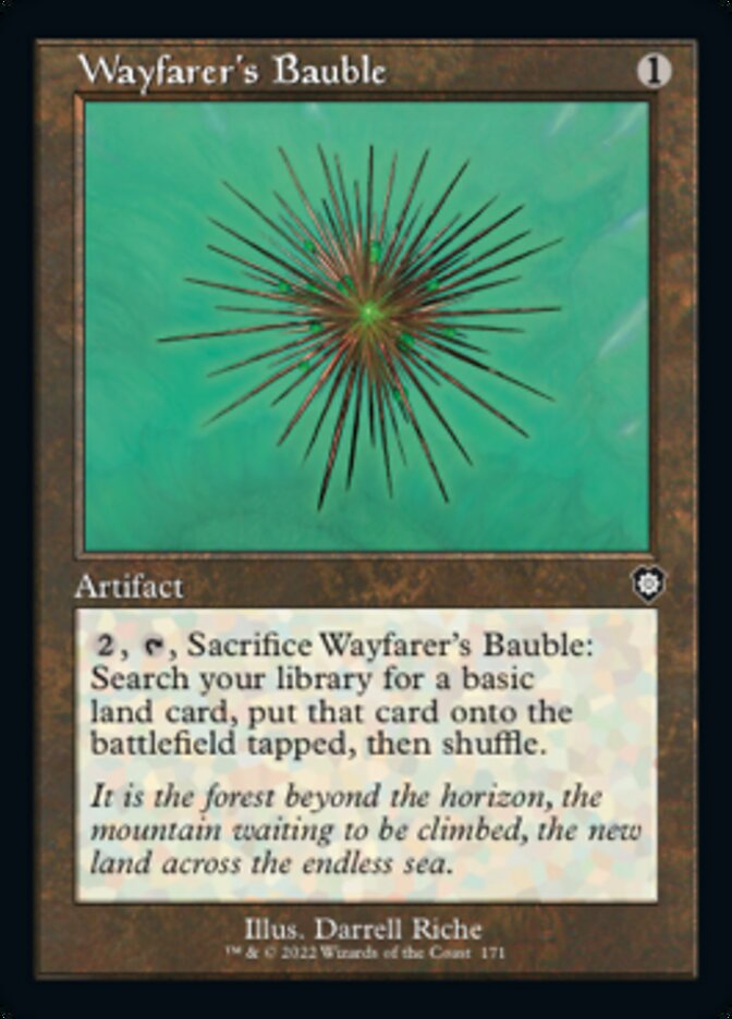 Wayfarer's Bauble (Retro) [The Brothers' War Commander] | Jomio and Rueliete's Cards and Comics