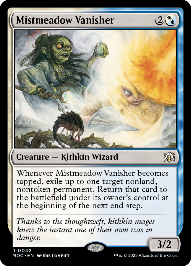 Mistmeadow Vanisher [March of the Machine Commander] | Jomio and Rueliete's Cards and Comics